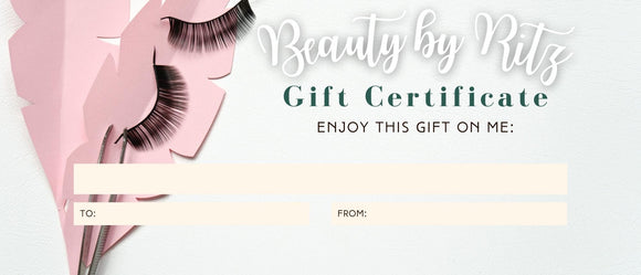 Gift certificate