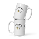 Spiritual gangster White glossy mug