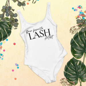 Your favorite lash artist One-Piece Swimsuit