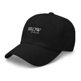 Brow artist Dad hat