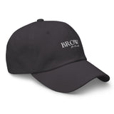 Brow artist Dad hat