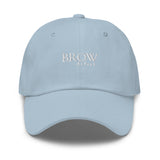 Brow artist Dad hat