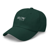 Brow artist Dad hat