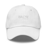 Brow artist Dad hat