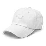 Brow artist Dad hat