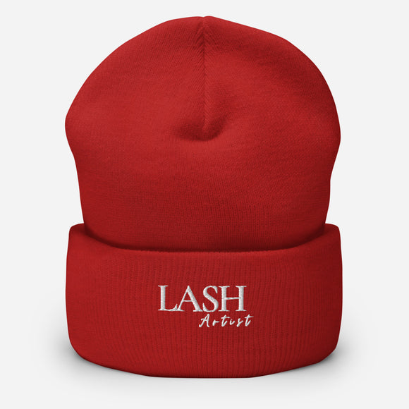 Lash Artist Cuffed Beanie