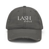 Lash Artist Distressed Dad Hat