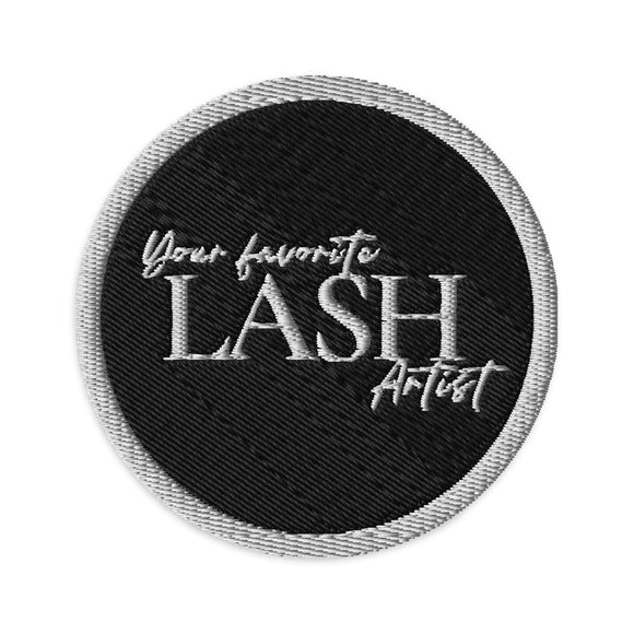 Your favorite lash artist Embroidered patches