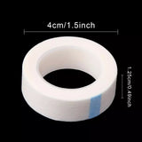 5 Rolls Eyelash Extension Lint Breathable Non-woven Cloth Adhesive Tape Under Eye Paper Tape For Eyelash extensions