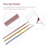 Butterfly mirror lash dentist tool