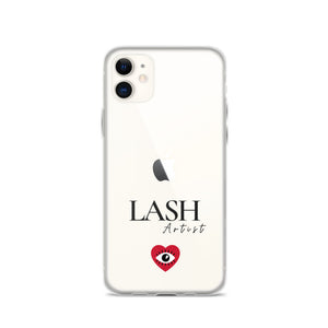 Lash Artist iPhone Case heart eye