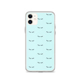 Lashes teal  iPhone Case