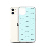 Lashes teal  iPhone Case