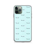 Lashes teal  iPhone Case