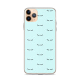 Lashes teal  iPhone Case