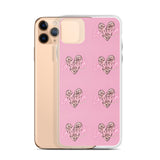 Lashista heart animal print  iPhone Case