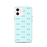 Lashes teal  iPhone Case