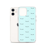 Lashes teal  iPhone Case