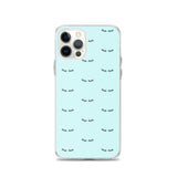 Lashes teal  iPhone Case