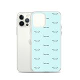 Lashes teal  iPhone Case