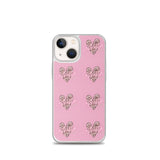 Lashista heart animal print  iPhone Case