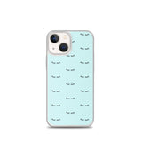 Lashes teal  iPhone Case