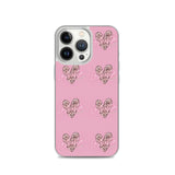 Lashista heart animal print  iPhone Case