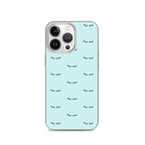 Lashes teal  iPhone Case