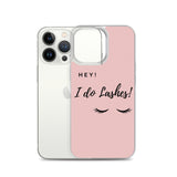 Hey I Do lashes iPhone Case