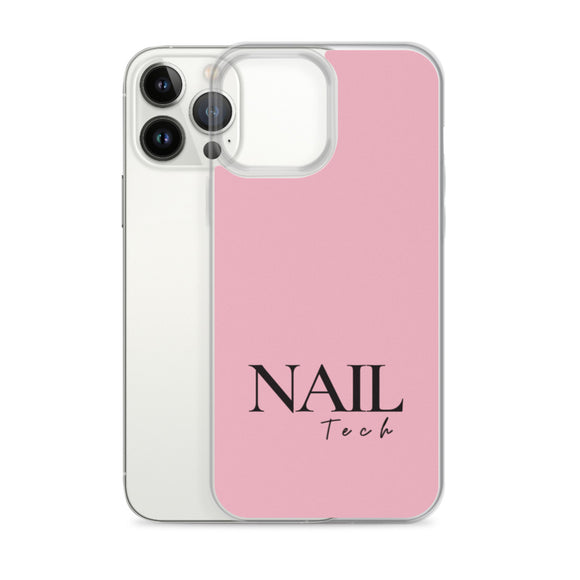 Nail tech iPhone Case artista de uñas manicurista