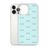 Lashes teal  iPhone Case