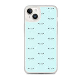 Lashes teal  iPhone Case