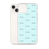 Lashes teal  iPhone Case