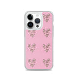 Lashista heart animal print  iPhone Case