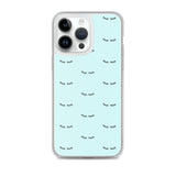 Lashes teal  iPhone Case