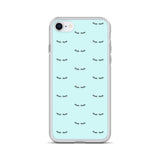 Lashes teal  iPhone Case