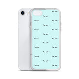 Lashes teal  iPhone Case