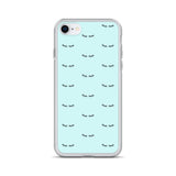 Lashes teal  iPhone Case