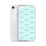 Lashes teal  iPhone Case