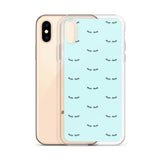 Lashes teal  iPhone Case