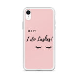 Hey I Do lashes iPhone Case