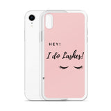 Hey I Do lashes iPhone Case