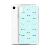 Lashes teal  iPhone Case