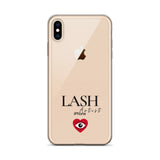 Lash Artist iPhone Case heart eye