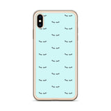 Lashes teal  iPhone Case