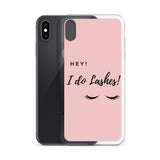 Hey I Do lashes iPhone Case