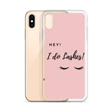 Hey I Do lashes iPhone Case