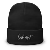 Lash artist Embroidered Beanie