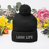 Lash life Pom-Pom Beanie