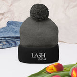 Lash artist Pom-Pom Beanie lash tech